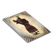 服の模造のマネキンの裁縫パターンノート ノートブック (右側)