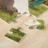 服を並べて ジグソーパズル (側面)