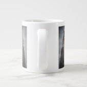 服を着た猫 ジャンボコーヒーマグカップ (裏面)