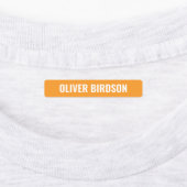 服カラフルの名前に貼る、防水 ラベル (貼付)