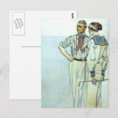 服スポーツの服 ポストカード (正面/裏面)
