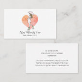 服妊婦の服 名刺 (正面/裏面)