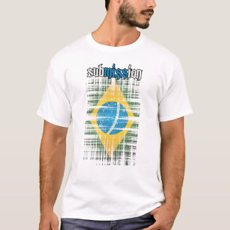 服従のブラジルの白 Tシャツ