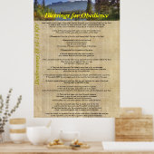 服従恵み ポスター (キッチン)