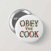 服従調理師ことわざホリデーライト 缶バッジ (正面&裏面)