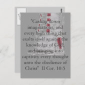 服従 ポストカード (正面/裏面)