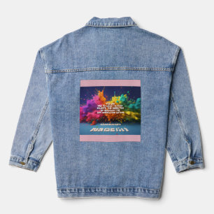 服用量を超えて デニムジャケット