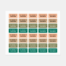 服色名 キッズラベル