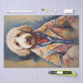 服装のダッパーゴールデンスタイリッシュドードル 薄葉紙 (クラフト)