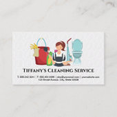 服装のメイド | クリーニングサプライおよび装置 名刺 (正面)