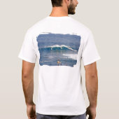 服装をサーフする顎 Tシャツ (裏面)