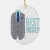 服装を最高のした セラミックオーナメント (右)