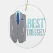 服装を最高のした セラミックオーナメント (左)