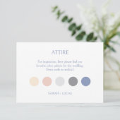 服装ドレスコ結婚ード エンクロージャーカード (スタンド正面)