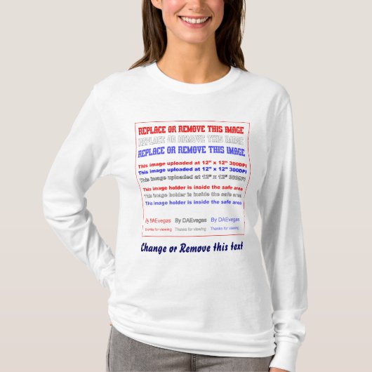 服装ライト女性の前部だけ Tシャツ (正面)
