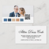 服装結婚コードのエンクロージャカード エンクロージャーカード (正面/裏面)