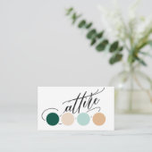 服装結婚コード挿入QRコード エンクロージャーカード (スタンド正面)