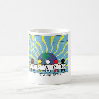 服装、等: 世界平和マグ コーヒーマグカップ