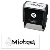 服飾パーソナライズされた学校の制服 セルフインキングスタンプ (インサイチュ)