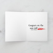 服飾祝間抜けいのユーモアグリーティングカード カード (内部)