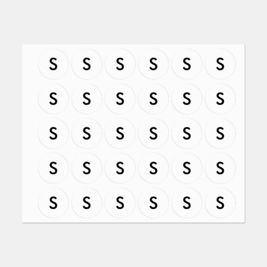 服+S+スモールサイズラベル ラベル (シート)