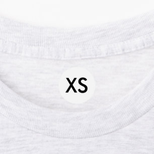 服 XS 小サイズ ラベル 衣服 アパレル 用