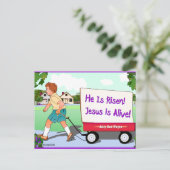 朗報：イエス・イス・アライブ ポストカード (スタンド正面)