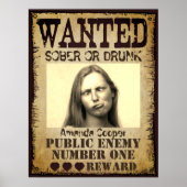 望おもしろいパーソナライズされた者 ポスター (正面)