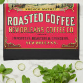 望ましいフランスの市場ローストコーヒー キッチンタオル (折り畳み)