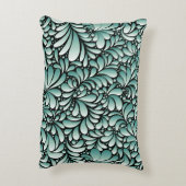 望ましいフルーアパターン(ミニグリーン) アクセントクッション (裏面(縦))