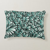 望ましいフルーアパターン(ミニグリーン) アクセントクッション (裏面)