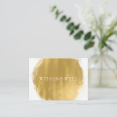 望ましい井戸の金ゴールド絵を描の外観 エンクロージャーカード (スタンド正面)