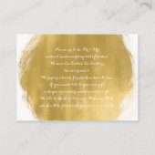 望ましい井戸の金ゴールド絵を描の外観 エンクロージャーカード (裏面)