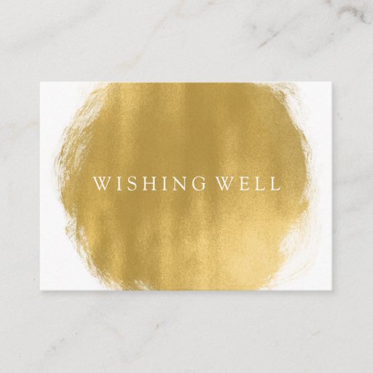 望ましい井戸の金ゴールド絵を描の外観 エンクロージャーカード (正面)