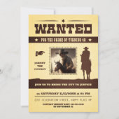 望ましい西洋人 招待状 (正面)