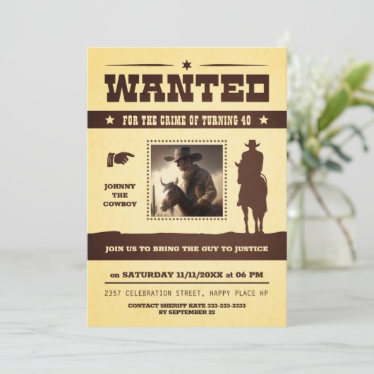 望ましい西洋人 招待状 (スタンド正面)