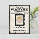 望まれたポスターイベントの招待状 招待状 (スタンド正面)