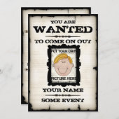 望まれたポスターイベントの招待状 招待状 (正面/裏面)