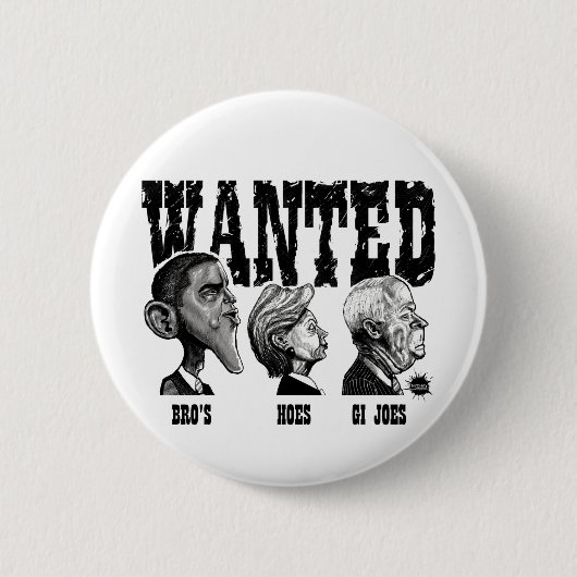 望まれたポスターボタン 缶バッジ (正面)