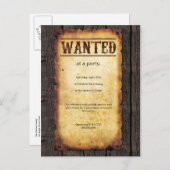 望まれたポスター招待状 インビテーションポストカード (正面/裏面)