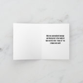 望まれたポスター昔の写真 カード (内部)