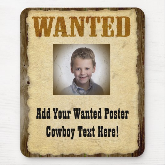 望まれたポスター昔の写真 マウスパッド (正面)