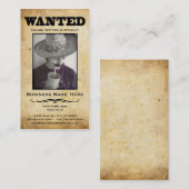 望まれたポスター 名刺 (正面/裏面)