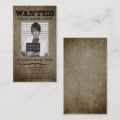 望まれたポスター 名刺 (正面/裏面)