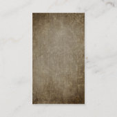 望まれたポスター 名刺 (裏面)