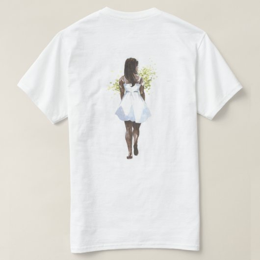 望まれた人のTシャツを感じること Tシャツ (デザイン裏面)