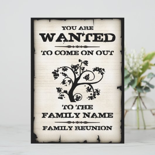 望まれた家族会 招待状 (スタンド正面)