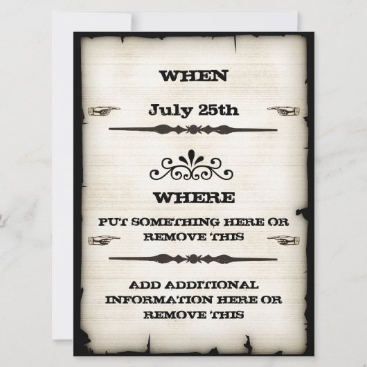 望まれた家族会 招待状 (裏面)