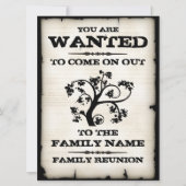 望まれた家族会 招待状 (正面)