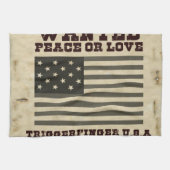 望まれた平和 キッチンタオル (横)